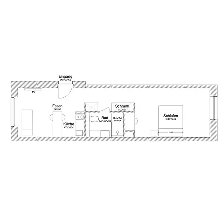 Ipartment Muelheim Keulen